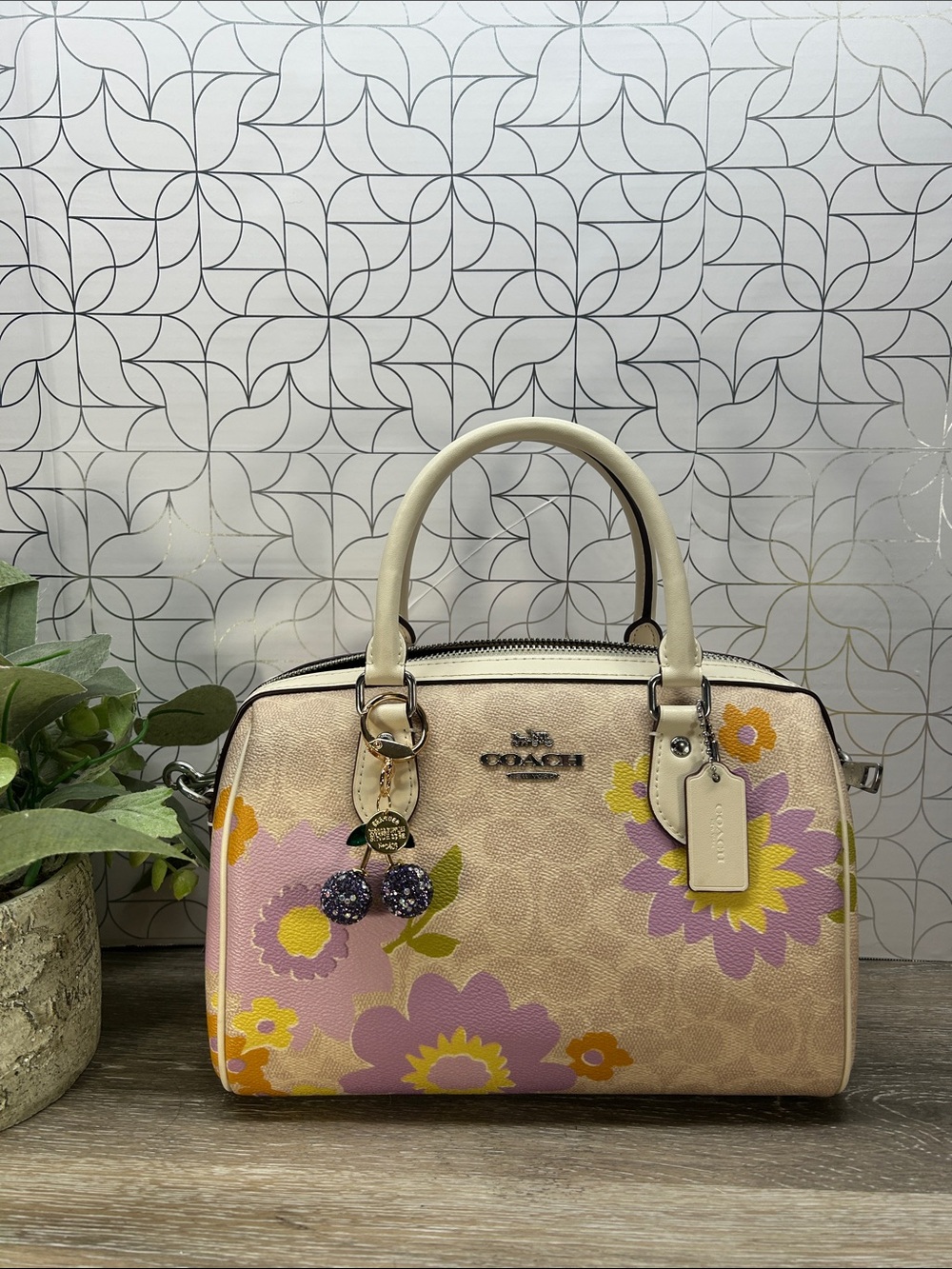 2879 Coach Rowan Satchel in Signature Canvas 20891402879